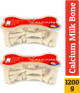 Drools Drools Calcium Milk Bone (600+600)gm supplement Milk 1.2 kg (2x0.6 kg) Dry Adult, New Born, Young, Senior Dog Food