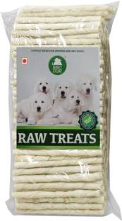BARKZ & CLLAWZ Adult Natural Twisted Rawhide Chew Sticks for Dog 450g Chicken 0.45 kg Dry Adult Dog Food