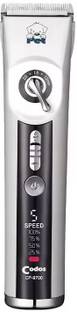 GLUCKLICH Codos Cordless CP9700 Professional Dog Cat Hair Trimmer Low Noise Hair Clippers Multicolor Pet Hair Trimmer