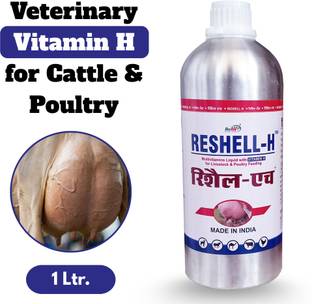 REFIT ANIMAL CARE Vitamin H for Cow, Buffalo, Birds, Cattle & Poultry Multivitamins H, E, A & D3 Pet Health Supplements