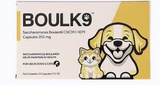 Boulk 9 Capsules, Helps Maintain Gut Health in Dogs & Cats Pet Health Supplements