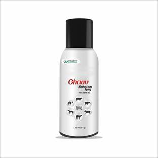 Wellcon Animal Health Ghaav Rakshak Veterinary Spray for Fast Wound Healing (135ml) Pet Health Supplements