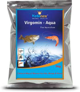 VETENEX Virgomin-Aqua - Chelated Mineral Mixture Powder Supplement for Fish,Prawn,Shrimp and Aquatic Animals - 1kg Pet Health Supplements