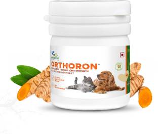Naturalremedies Orthoron Supplement to Build Joint Strength,Easy to Feed Palatable 10 Tablets Pet Health Supplements
