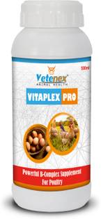 VETENEX Vitaplex Pro - Vitamin B Complex Supplement, Growth Promoter for Poultry - 500ML Pet Health Supplements