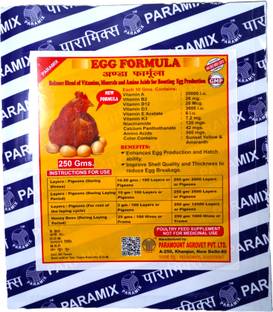 PARAMIX Egg Formula Pet Health Supplements