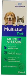 MANKIND Multistar Pet Syrup for Dogs & Cats Pet Health Supplements