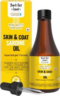 BARK OUT LOUD SKIN & COAT SARDINE OIL Pet Health Supplements