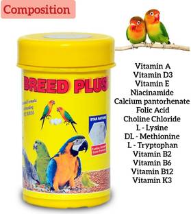 TUNAI Star Frams Breed Plus for Bird Breeding Advanced Formula Pet Health Supplements