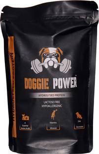 MEDICHEM Doggie power -Whey Protein isolate with 8 essential amino acids,14 vitamins Pet Health Supplements