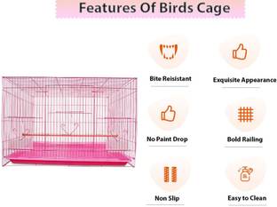 Animaux BIRDS CAGE 15 INCH EASY INSTALLATION/SUITABLE FOR Lovebirds,Finch Rabbit Bird House