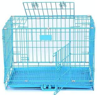 Woofy Pet Cage & Kennels 24 Inches Blue Dog, Cat, Bird, Ferret House
