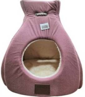Catry Cat House Old Jar Sack Light Maroon | Cat House| Cat Bed | Cat Lounge Cat House