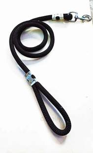 caval HIGH QUALITY DOG ROPE FOR LARGE AND HEAVY DOG 22 MM THICK AND 170 CM LONG BLACK 170 cm Dog Cord Leash