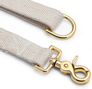 Unreasonable Pets 7FT Indestructible Dog Leash with Full Metal Hook and D-Ring (7FT, Gold) 213.36 cm Dog Strap Leash