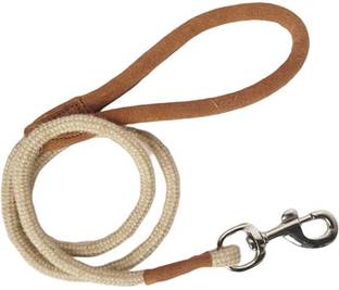 Guts And Glory Suede Leather, Cotton and Hemp Yarn with Inside Polyester Leash 127 cm Dog & Cat Chain Leash