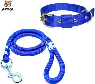 ARIMA Premium Dog collar belt and Rope leash for small dogs 155 cm Dog Cord Leash