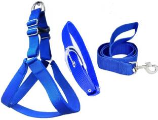 JAPIN JAPIN Dog Neck Collar Belts and Rope Set Waterproof for Medium Dogs 10 cm Dog Cord Leash