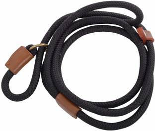VamaLeathers British Style Slip Leash Length - 5 Feet, Thickness - 1 Cm 152.4 cm Dog Cord Leash