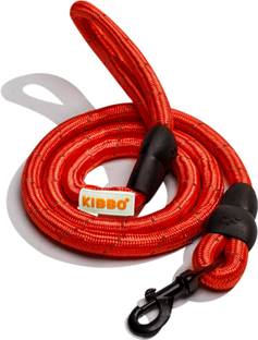 KIBBO Reflective Dog Rope Leash for Medium to Large Dogs | Nylon Strong Glow Threads 152.4 cm Dog Cord Leash