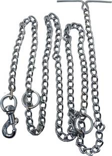 Yucky Iron Leash Chain 10 number adjustable top strong quality 203 cm Dog Chain Leash