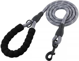 PETZ R US Reflective Rope Dog Leash – Durable, High-Visibility Pet Leash for Safe Walks 150 cm Dog Cord Leash
