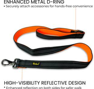 Richpet 20mm Premium Leash for Dog - 4ft Long Dog Leash with Anti Slip Padded Handle 129 cm Dog Strap Leash