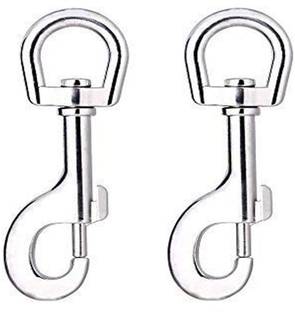 Prateek Kitchenware Swivel Snap Hooks, Clasp Multipurpose- Key Chain for Linking Dog Leash Collar 3 cm Dog & Cat Chain Leash