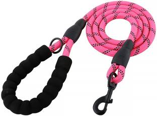 PETZ R US Reflective Rope Dog Leash – Durable, High-Visibility Pet Leash for Safe Walks 150 cm Dog Cord Leash