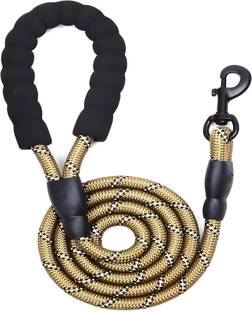 PETZ R US Reflective Rope Dog Leash – Durable, High-Visibility Pet Leash for Safe Walks 150 cm Dog Cord Leash