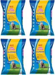 Jimmy Cat Litter Superb Granules Sand lavender Fragrance 20 kg Pet Litter Tray Refill