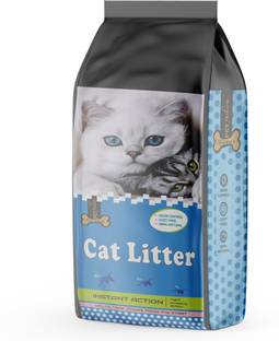 Sicons Cat Litter Puppies Bentonite 9kg -Lavender Fragrance | Cat Litter Sand, Low Dust Pet Litter Tray Refill
