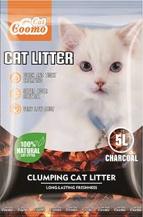 Patch and Marshall Charcoal Exclusive Clumping Scoopable Smart Cat Litter, Premium & Chemical Free Pet Litter Tray Refill