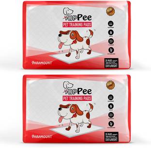 puppee Pet Training Pads For Dogs, Cats, Super Absorbent Urine Mats M - (PACK OF 2) Rabbit, Tortoise Pet Mat