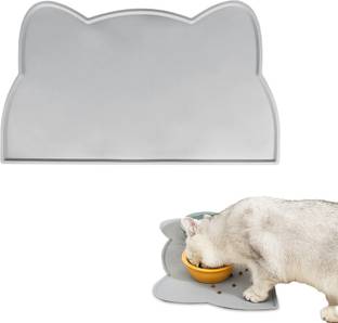 Ofifo Pet Feeding Mat Dog Feeding Mat Cat Food Mat Silicone Dog Food Mat for Feeding Cat, Dog Pet Mat