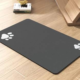 Zibuyu Pet Feeding Mat Diatomaceous Earth Versatile Compact Easy Dog, Cat Pet Mat