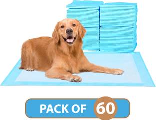 Furry Castle Basics Dog and Puppy Pee Pads,Leak-Proof Design&Quick-Dry Surface(XL ,60 Count) Dog, Cat Pet Mat