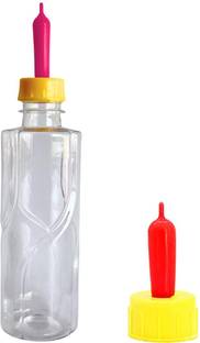 Cj farms and agritech Goat & Sheep Milk Feeding Bottle Spare Nipple Feeding Solution 300 ml Pet Nursing Kit