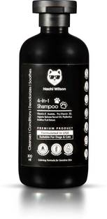 Hachi Wilson 4 in 1 Dog/Cat Shampoo For Labrador,German Shepherd,Golden Retriever dog Shampoo Conditioning Basil Scent Dog Shampoo