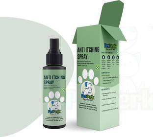 petperk Anti-Itching Spray for Dogs Soothing Relief for Itchy Skin Anti-itching, Conditioning Fresh Spray Dog Shampoo