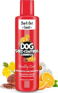 BARK OUT LOUD Dog Shed Control Shampoo (1 N x 200ml) Anti-itching Fresh Dog Shampoo