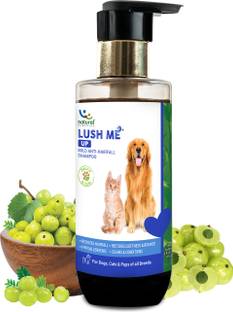 Natural Remedies Lush Me Up Mild Anti-Hairfall Shampoo for Dogs, Cats & Pups 175 ml Anti-dandruff Fresh Dog Shampoo