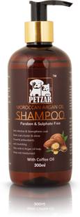 PETZAR Hairfall & Itch Itch control 2 in 1 Dog Shampoo & conditioner| Natural FormuLa| Anti-dandruff, Allergy Relief, Anti-itching, Conditioning orchids Dog Shampoo