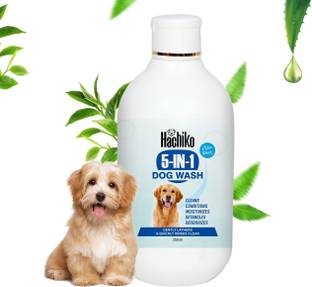 Hachiko Dog Need Dog 5IN1 Shampoo Conditioner (250 ml) Anti-Bacterial Allergy Relief, Anti-dandruff, Anti-fungal, Anti-microbial Artificial Fragrance Free Dog Shampoo
