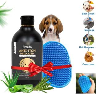 Breedo Allergy Relief, Conditioning, Anti-fungal, Anti-microbial, Anti-itching, Anti-dandruff Natural Dog Shampoo