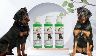 swacch Premium Shampoo For Rottweiler (200ml) (Pack of 3) Conditioning Neem Alovera Dog Shampoo