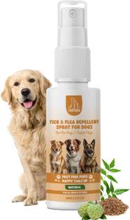 Unitailz Tick & Flea Repellent Spray For Dogs | Dog Spray For Fleas, Tick, Lice, Anti-itching, Flea and Tick, Anti-fungal, Anti-Bacterial, Anti-Inflammatory Fresh, Effective Tick Spray For Dogs | Relieves Itching, Irritation |All Dog Breed Dog Shampoo