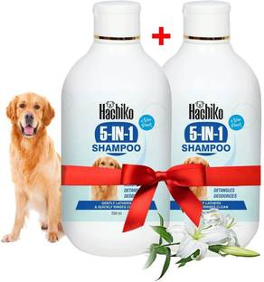 Hachiko Allergy Relief, Anti-dandruff, Anti-fungal, Conditioning Artificial Fragrance Free Dog Shampoo