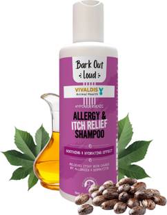 BARK OUT LOUD Vivaldis Allergy Relief, Anti-itching, Anti-dandruff, Anti-fungal, Hypoallergenic Mild Dog Shampoo