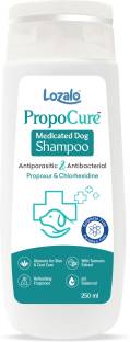 Lozalo PropoCure Medicated Dog Shampoo Anti-parasitic, Anti-microbial Aloevera Dog Shampoo